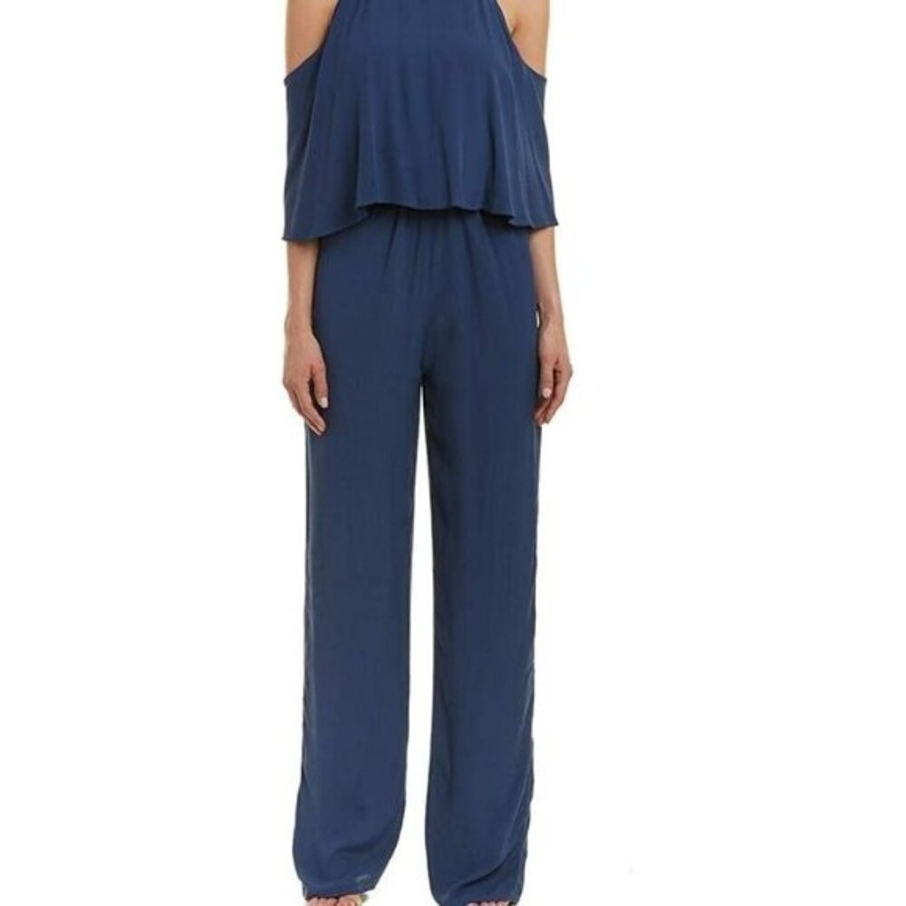 Cupcakes & Cashmere Malu cold shoulder jumpsuit, size small